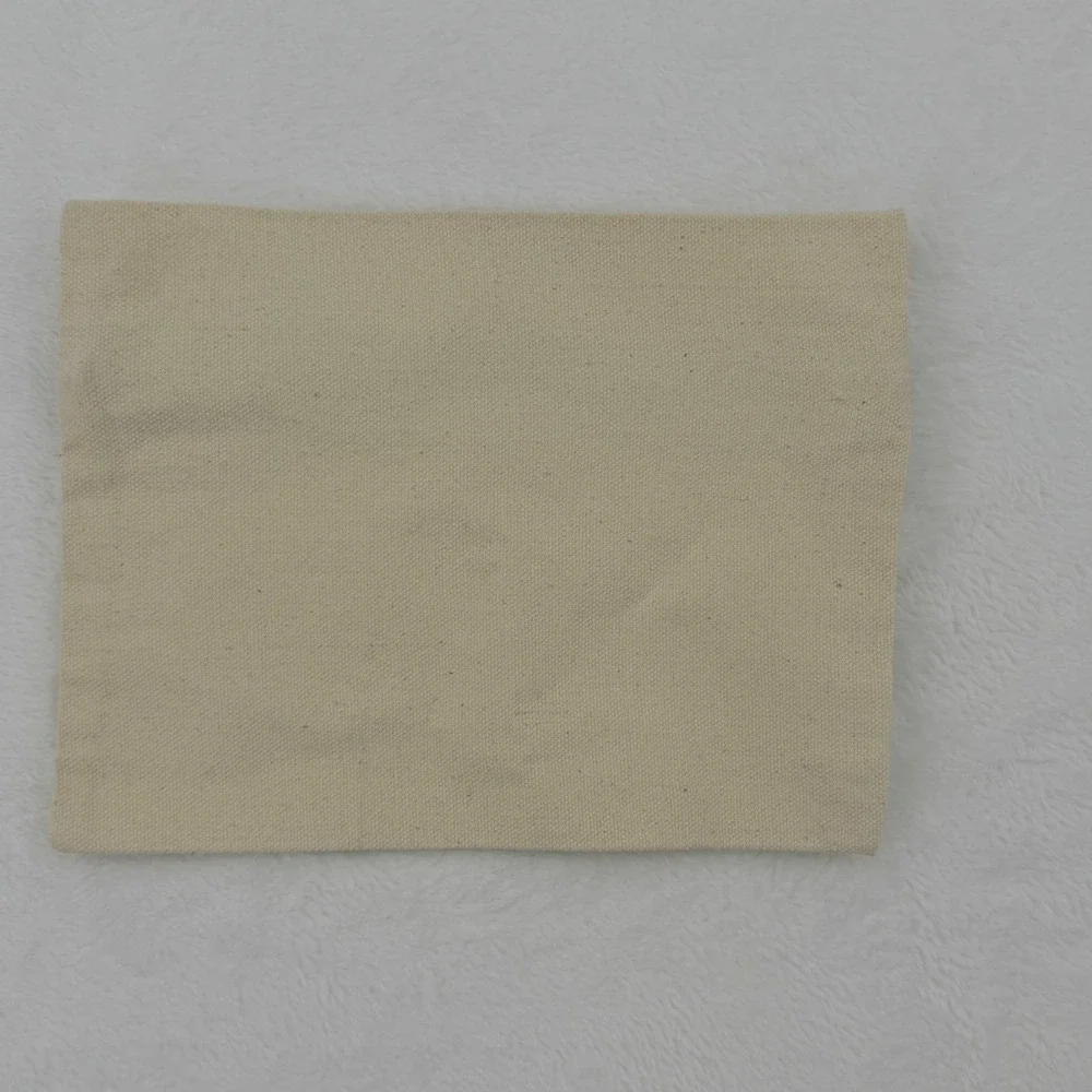Maje Paris Canvas Zip Pouch - Embroidered Patches Chic French Designer Accessory